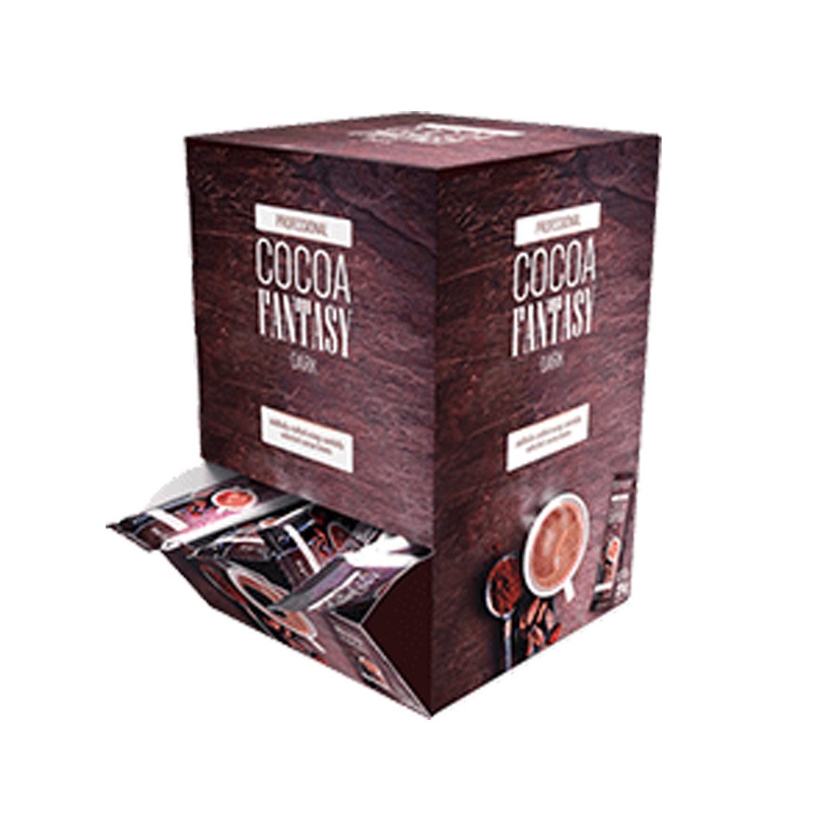 JACOBS Kakao, Jacobs Cocoa Fantasy Dark Sticks Kakaobohnen Trinkschokolade 100x24g