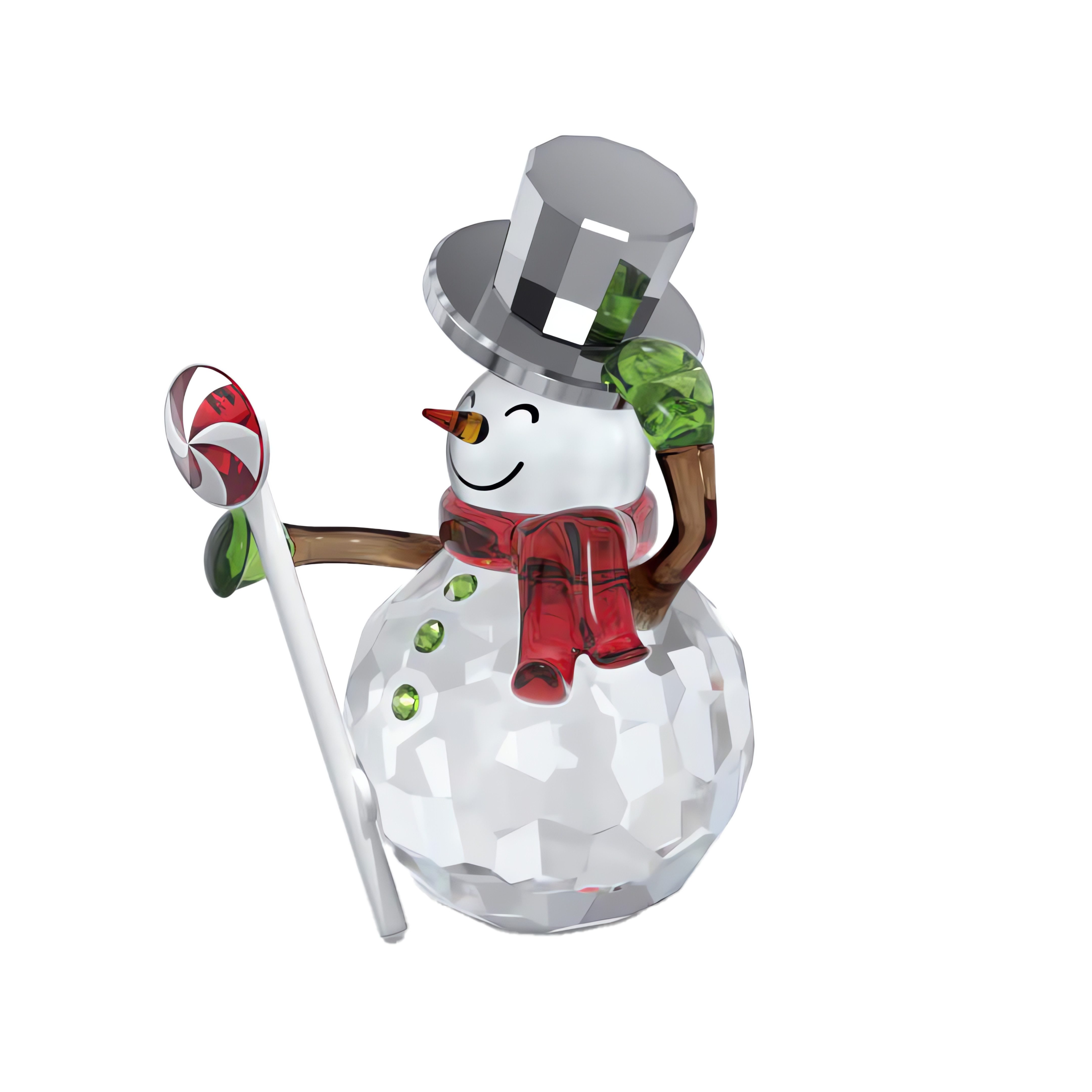 Swarovski Dekofigur Holiday Cheers Dulcis Snowman (1 St), Swarovski® Kristall