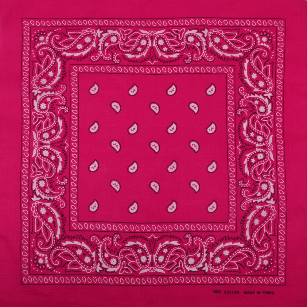 Halstuch 100% Multifunktionstuch Paisley, Goodman Bandana Baumwolle Kopftuch Design