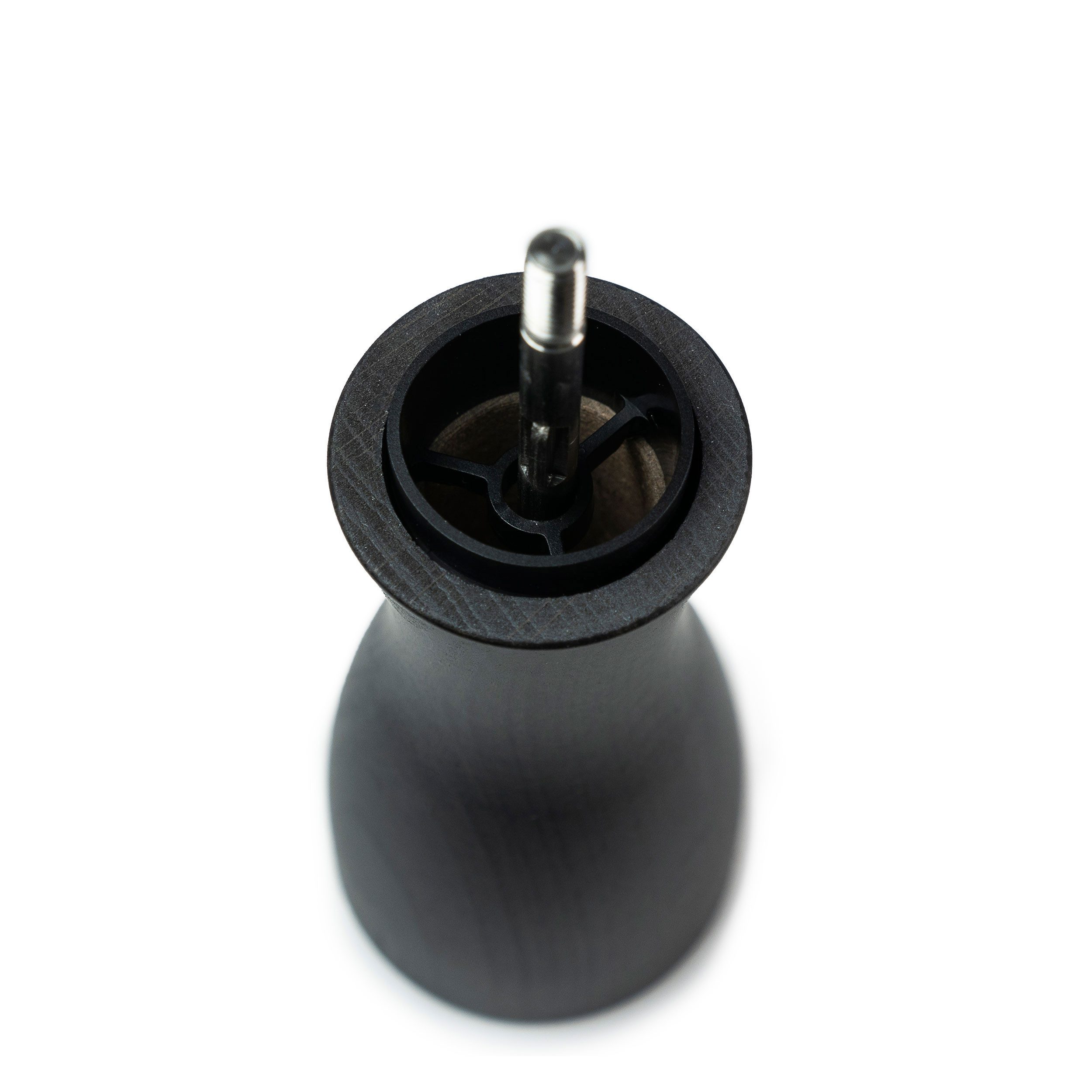 PEUGEOT Pfeffermühle FIDJI 15cm Anthrazit Edelstahl Buchenholz Stahlma Manuell Manuell
