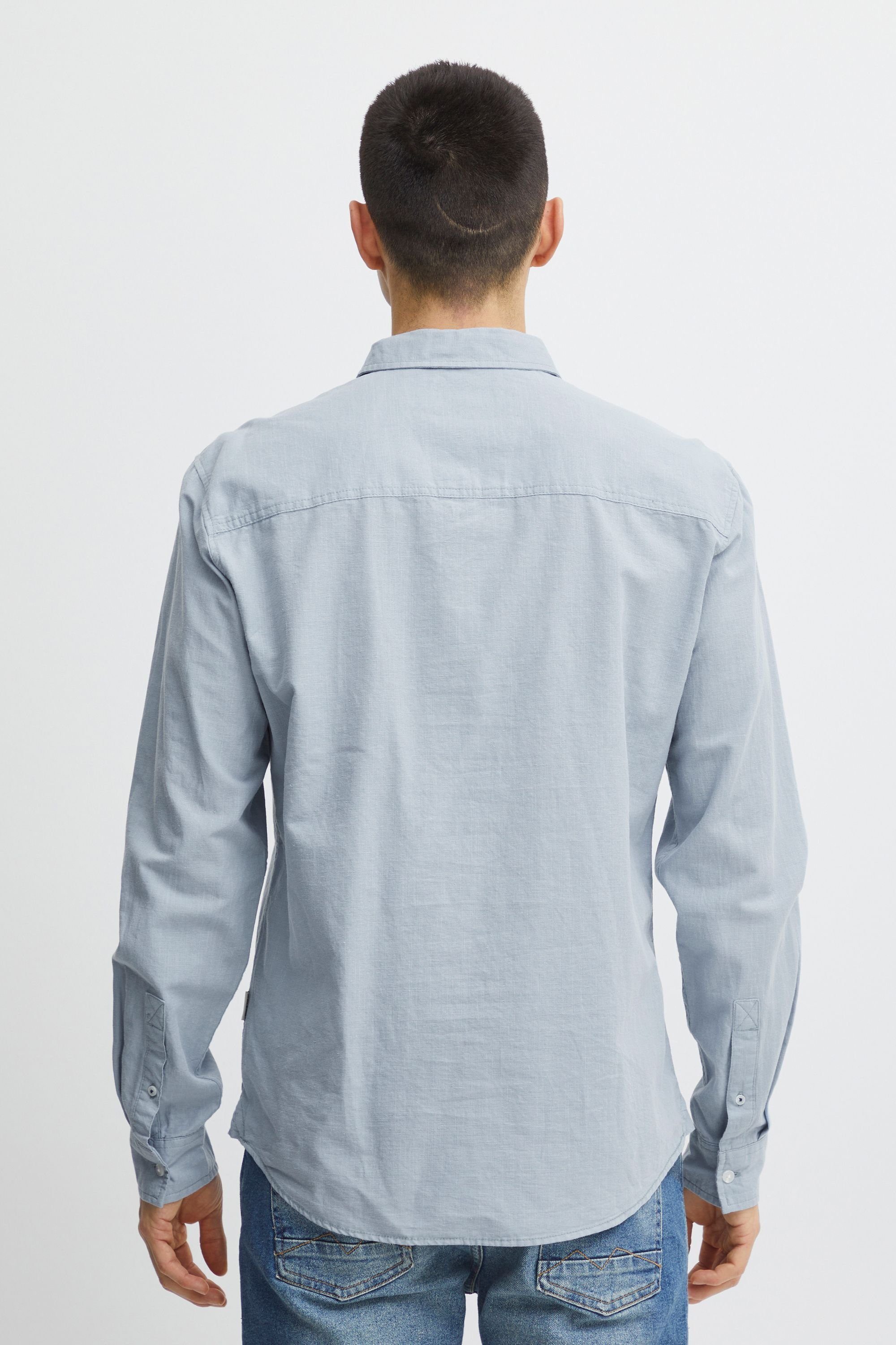 BLEND Dusty Langarmhemd - Blend 20715153 Blue Shirt