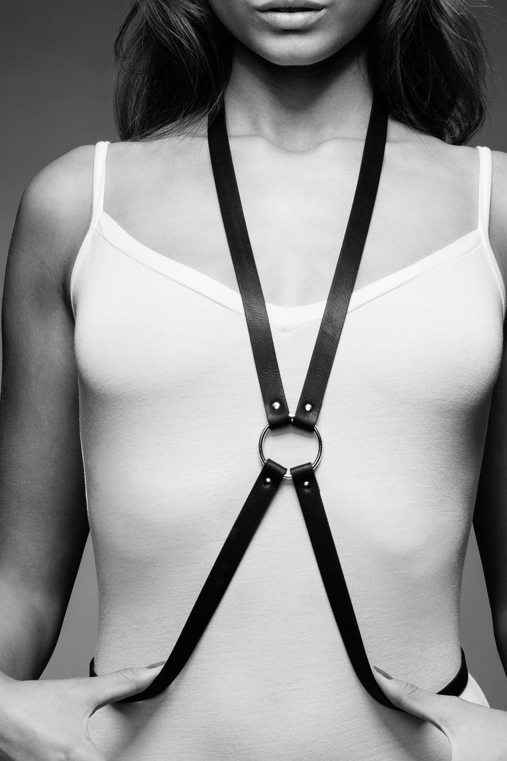 Bijoux Indiscrets Büstenhebe Maze 8 Harness schwarz sexy