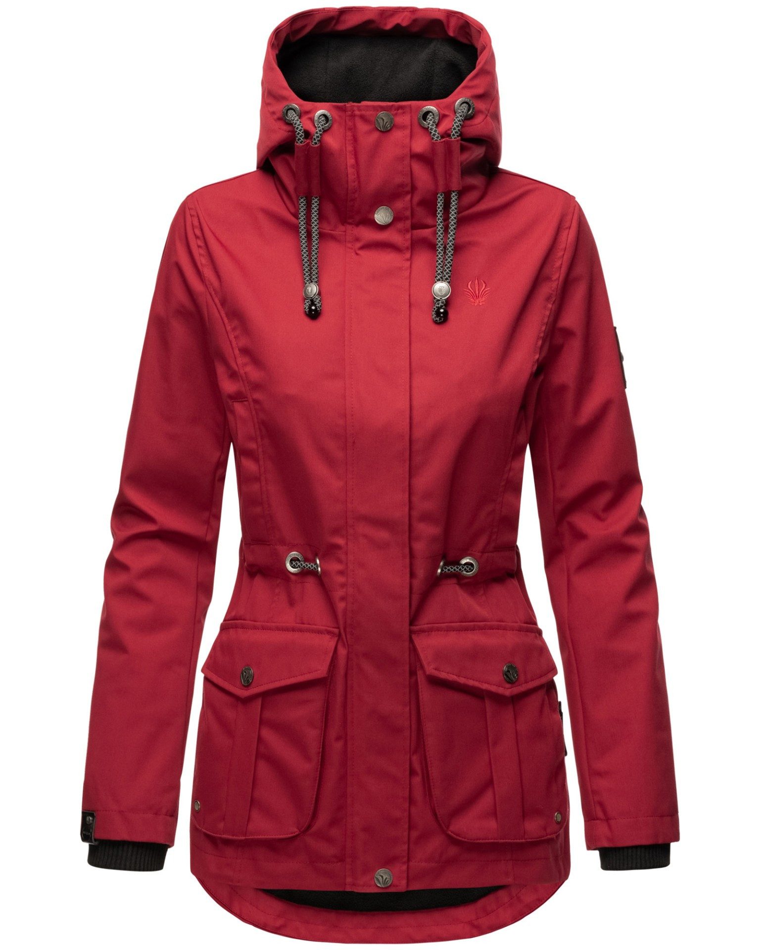 Marikoo Outdoorjacke mit verstellbarer Kapuze günstig online kaufen