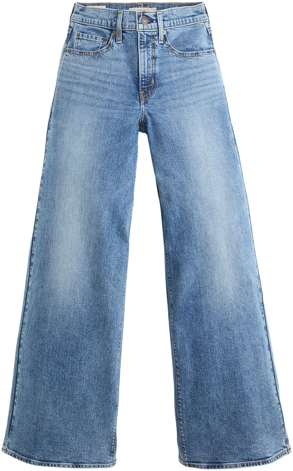 Levi's® Schlagjeans Levi's® 728 High-Rise Wide-Leg Jeans weite Beinform