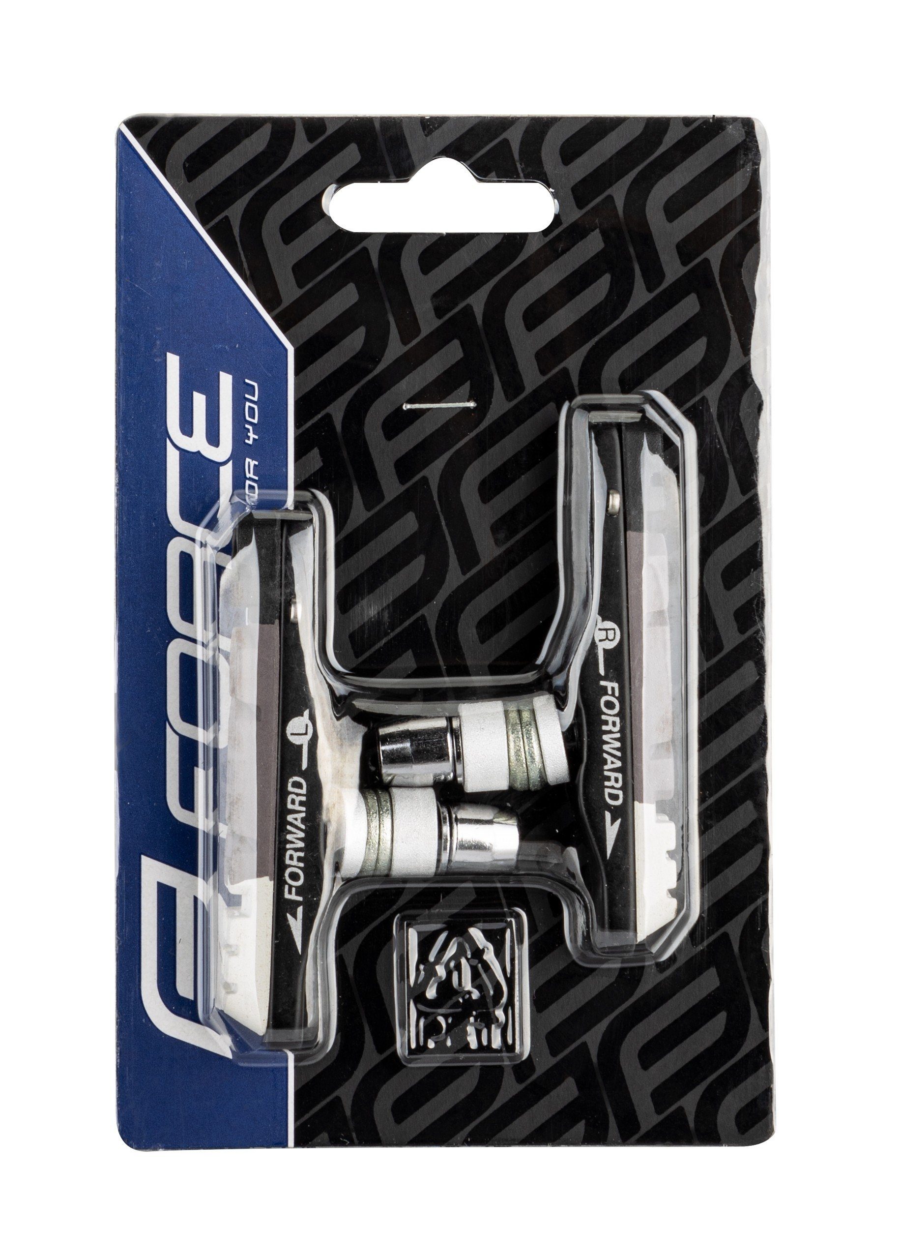 FORCE Felgenbremse Bremsbacken schwarz-grau-weiß 70mm