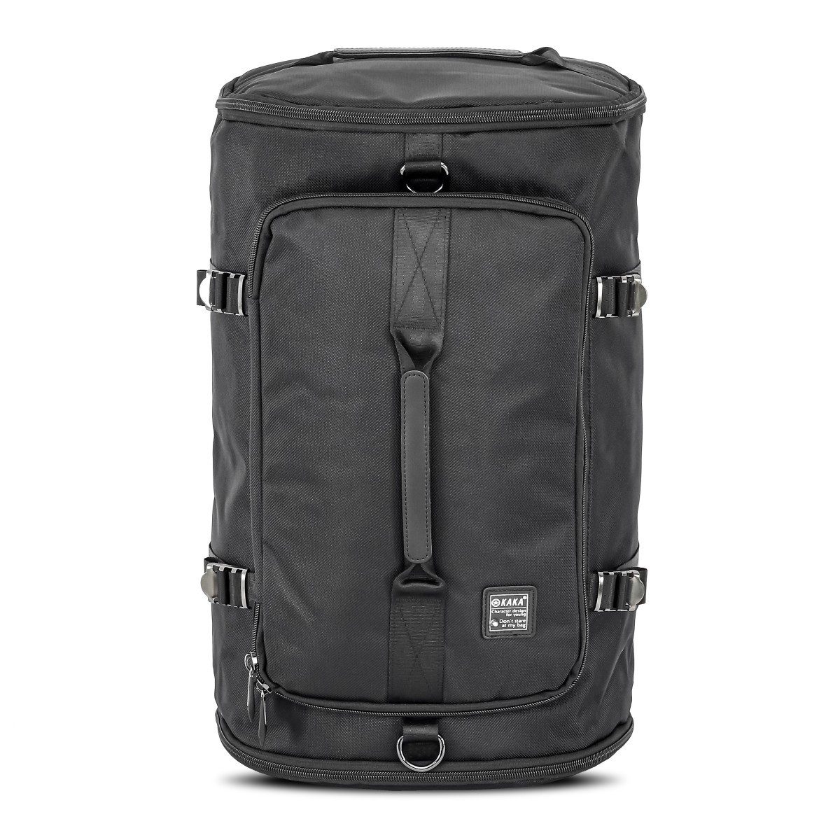 Bagtecs Rucksack Motorrad Rucksack / Gepäckrolle # RG4 Hecktasche 35 Liter schwarz