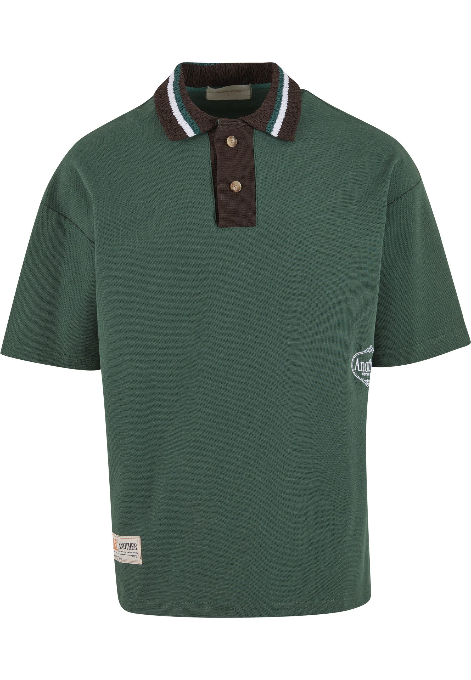 Another Cotton Lab Poloshirt Another Cotton Lab ACL Knit Collar Oversized Polo (1-tlg)