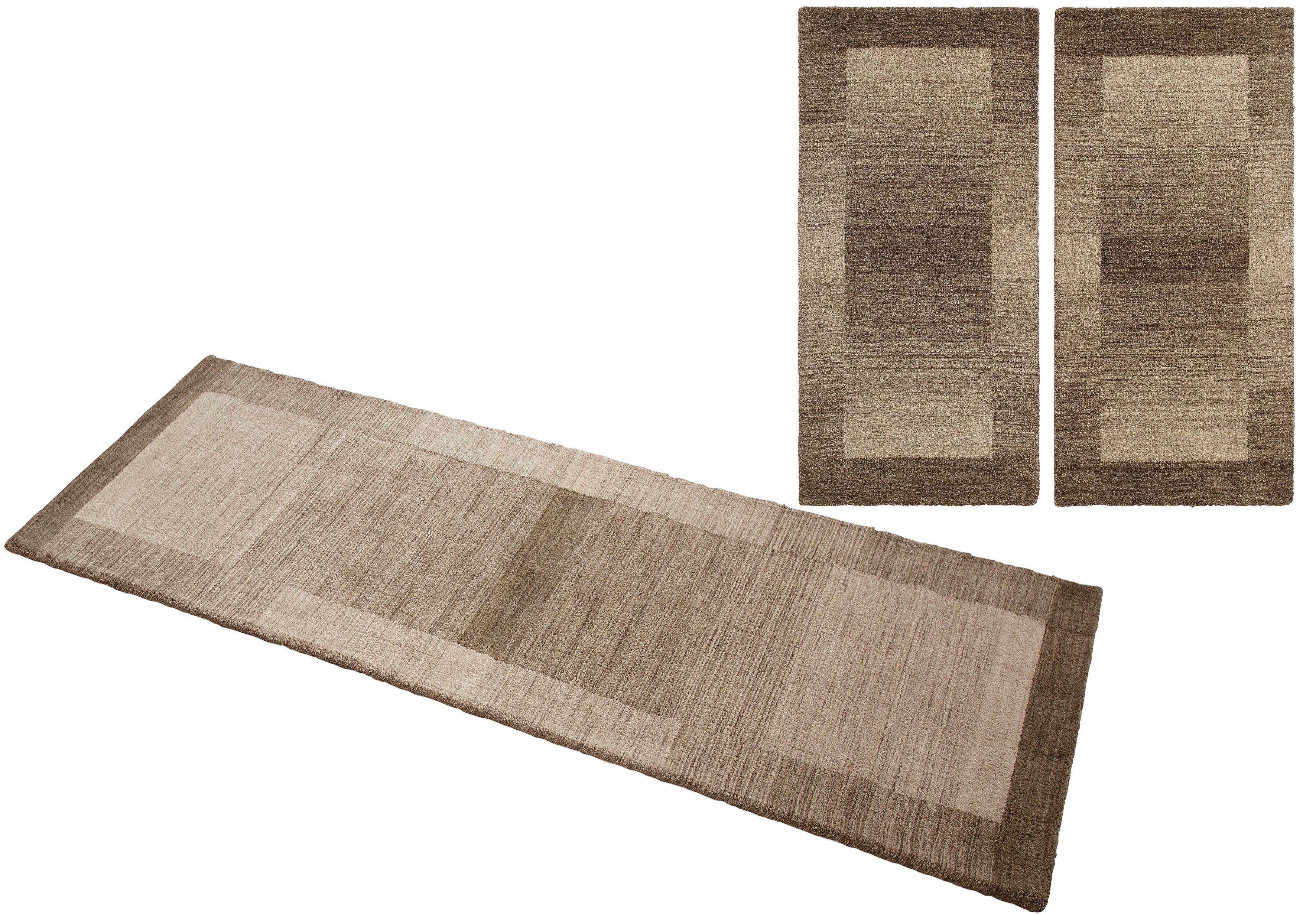 THEKO Bettumrandung Gabbeh Super, Handweb, Teppich, Bordüre, reine Wolle, H günstig online kaufen