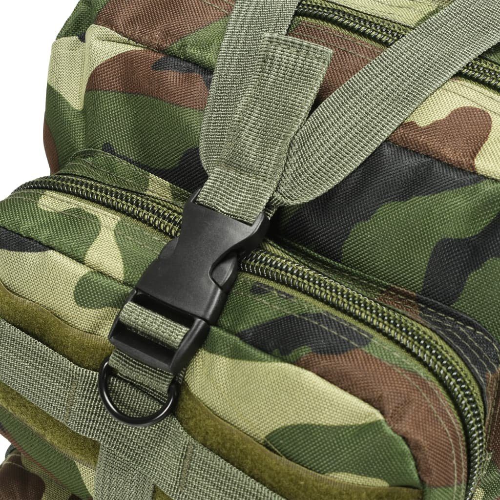 vidaXL Rucksack Rucksack 50 Armee-Stil Camouflage L