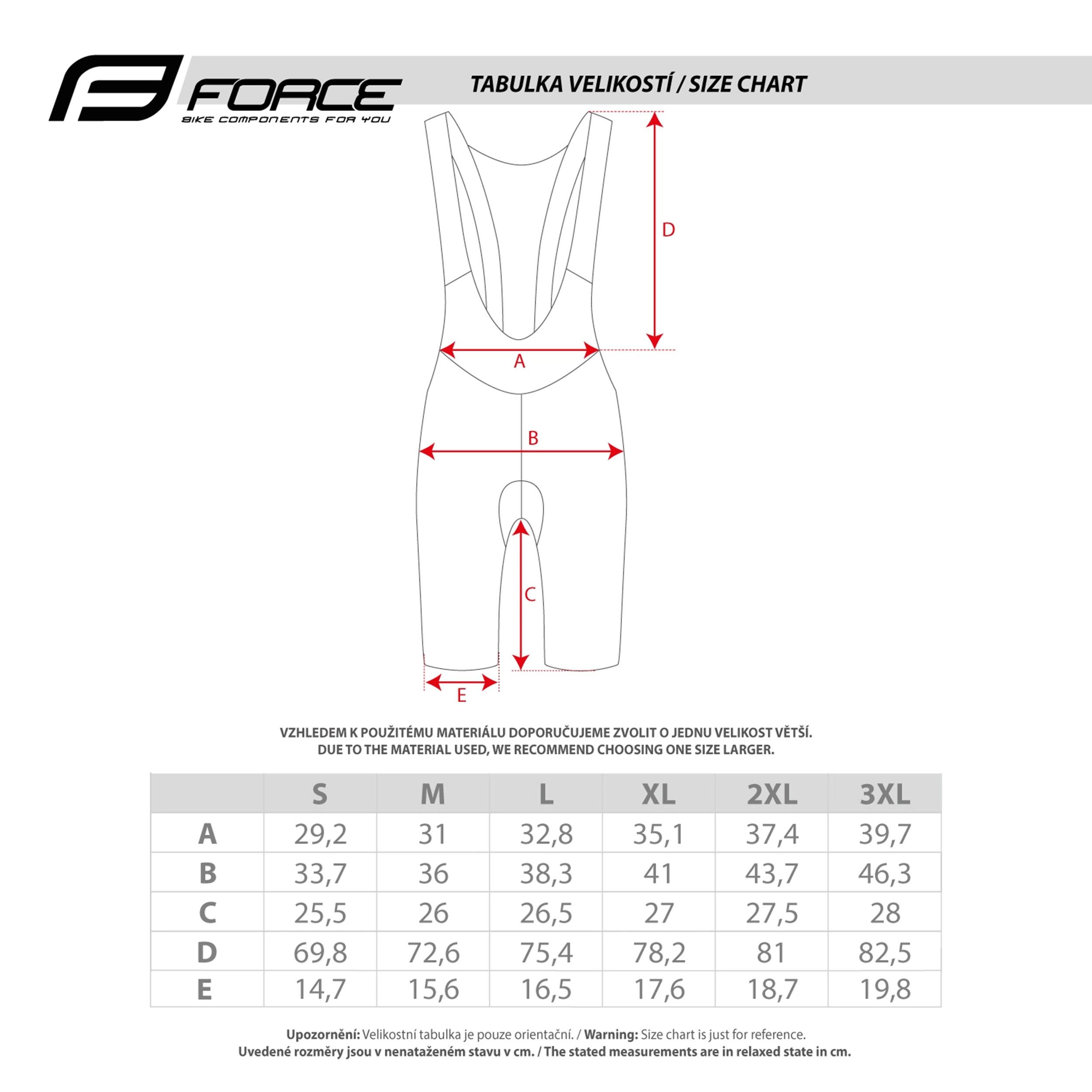 FORCE Fahrradhose