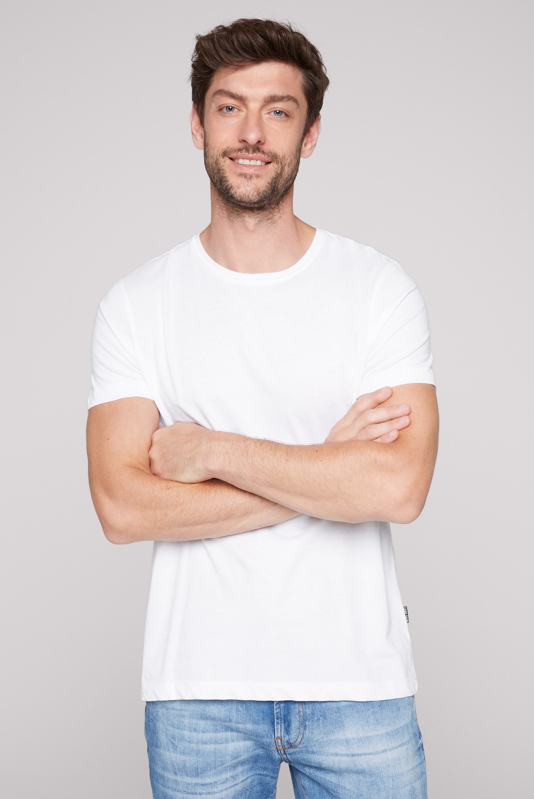 CAMP DAVID Rundhalsshirt, aus Baumwolle günstig online kaufen