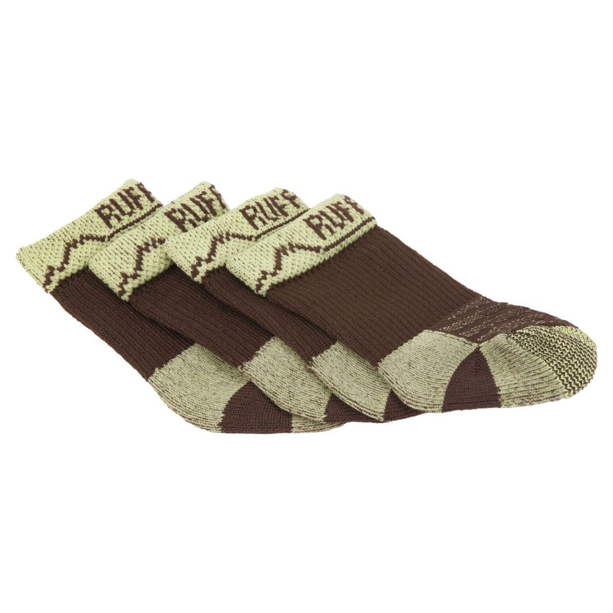Ruffwear Pfotenschutz Hundesocken Bark'n Boot Socks Earth Brown