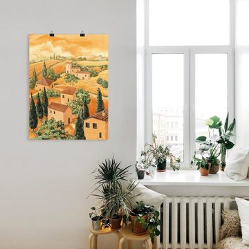Artland Wandbild Landschaft Italien, Europa (1 St), als Alubild, Outdoorbild, Leinwandbild, Poster in verschied. Größen
