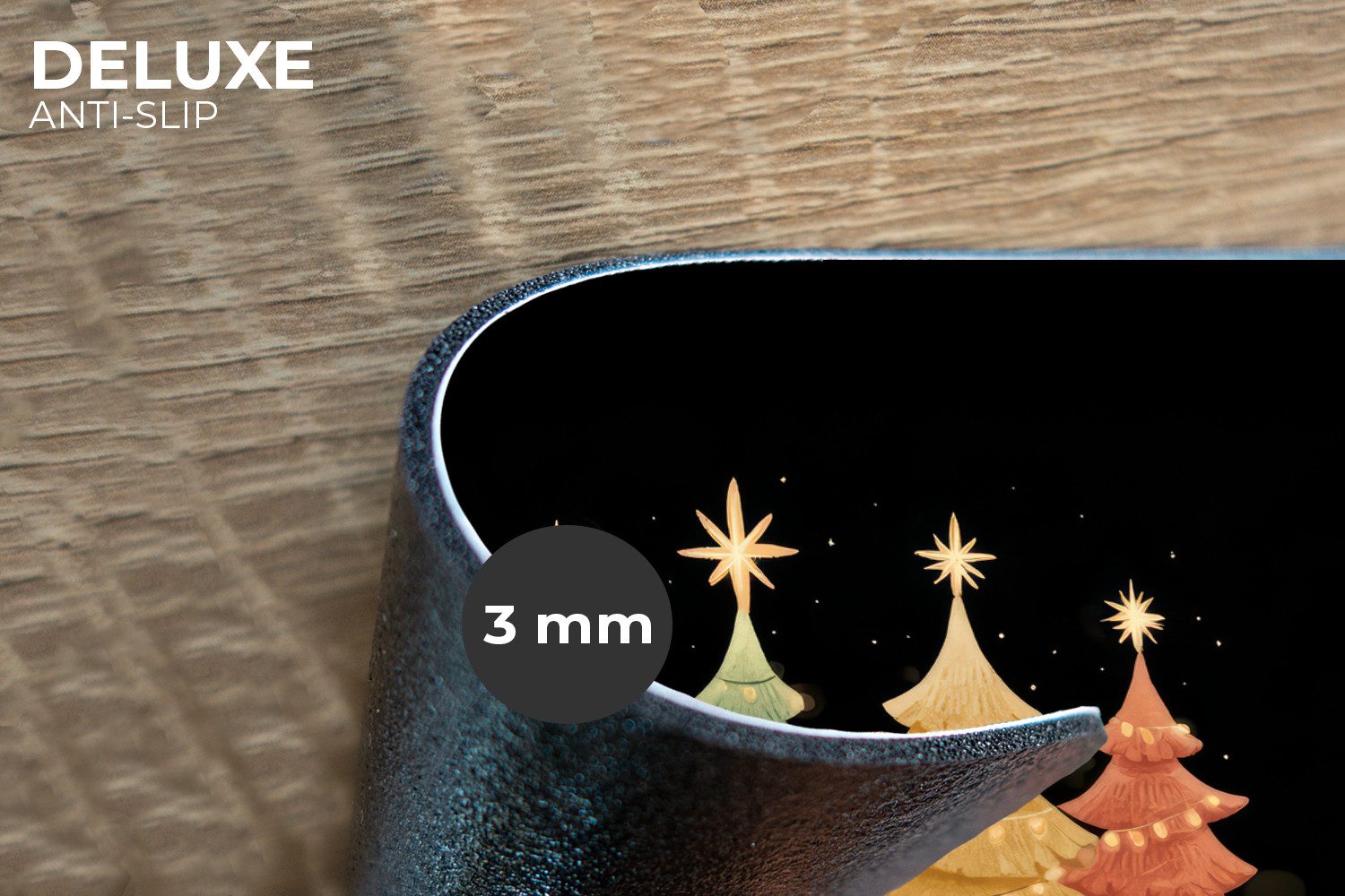 MuchoWow Platzset Weihnachtsbäume - Bunt - günstig online kaufen