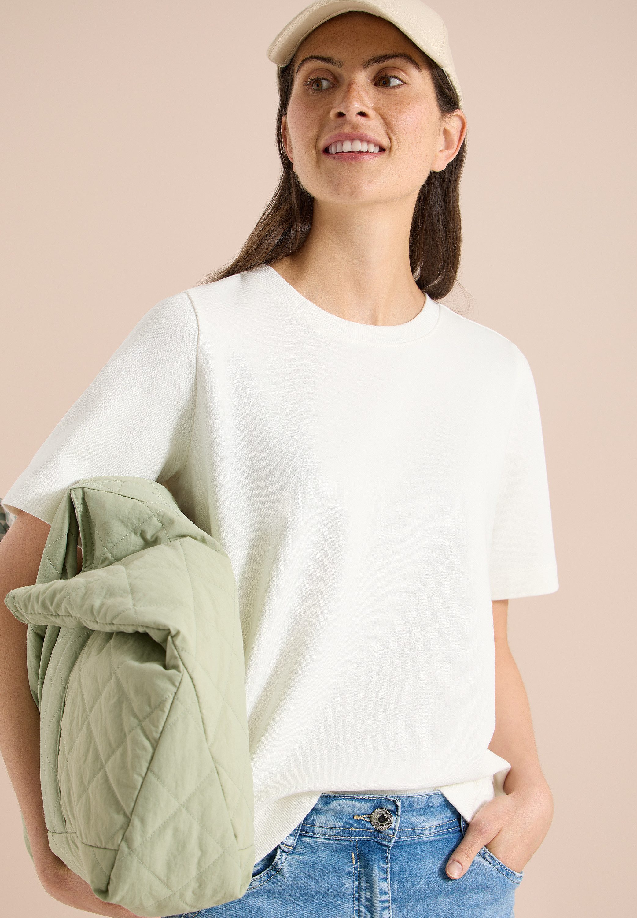 CECIL Sweatshirt aus reiner Baumwolle