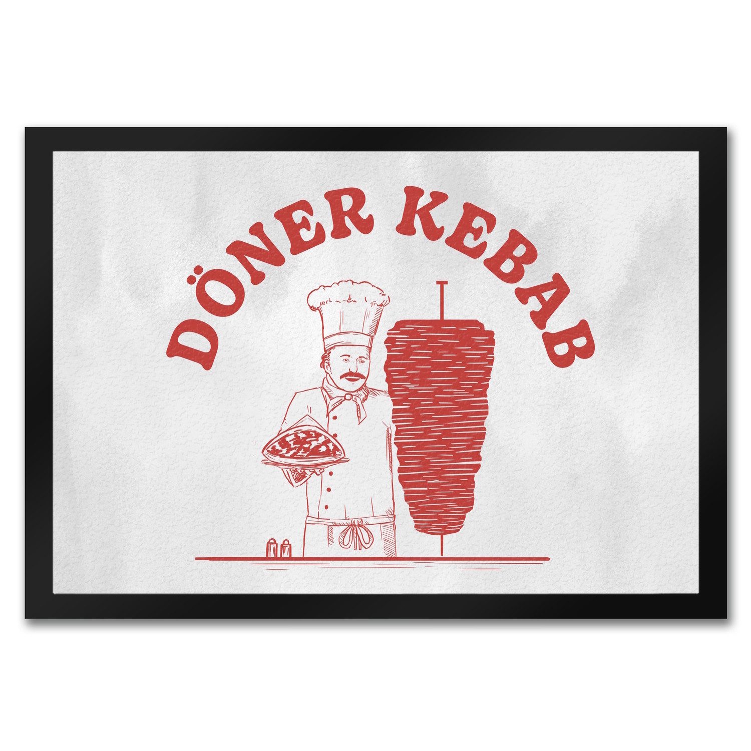 speecheese Fußmatte Döner Kebab witzige Fußmatte günstig online kaufen