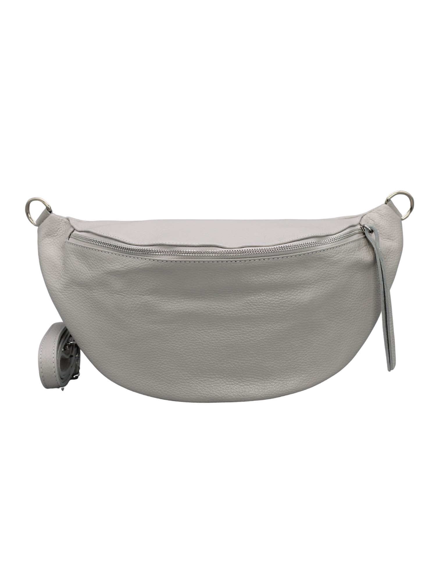 Adel Bags Schultertasche EMMA XL Umhängetasche Crossbody Bag Gürteltasche mit 2 Riemen, echtes Leder, hergestellt in Italien