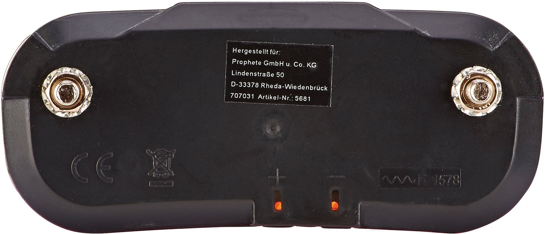 Prophete Fahrrad-Rücklicht LED-Rücklicht, Naben- und Seitendynamo mit Bremslicht