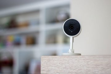 Alecto SMART-CAM10 Smart Home Kamera (Innen,Außen, 1, WiFi-Full-HD Kamera, Nachtsicht, Bewegungserkennung & auto. Aufnahme)