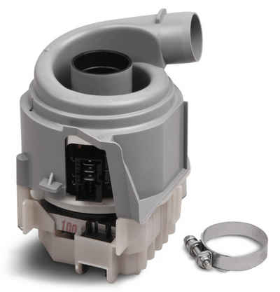 BOSCH Wasserpumpe Heizpumpe 12014980 1BS3610-6AA, mit Schlauchschelle 35mm für Geschirrspüler
