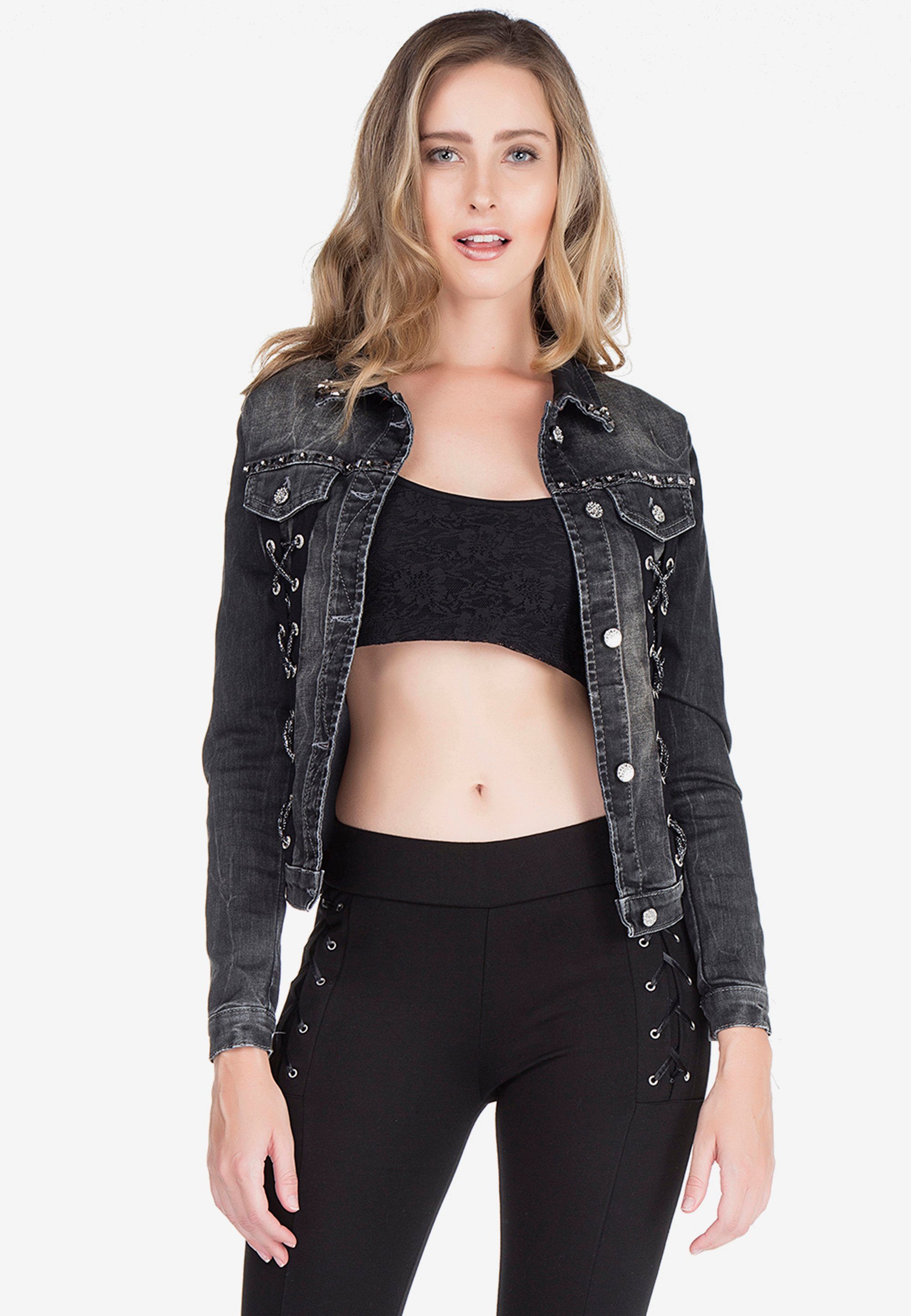 Schwarze Jeansjacke Online Kaufen Otto