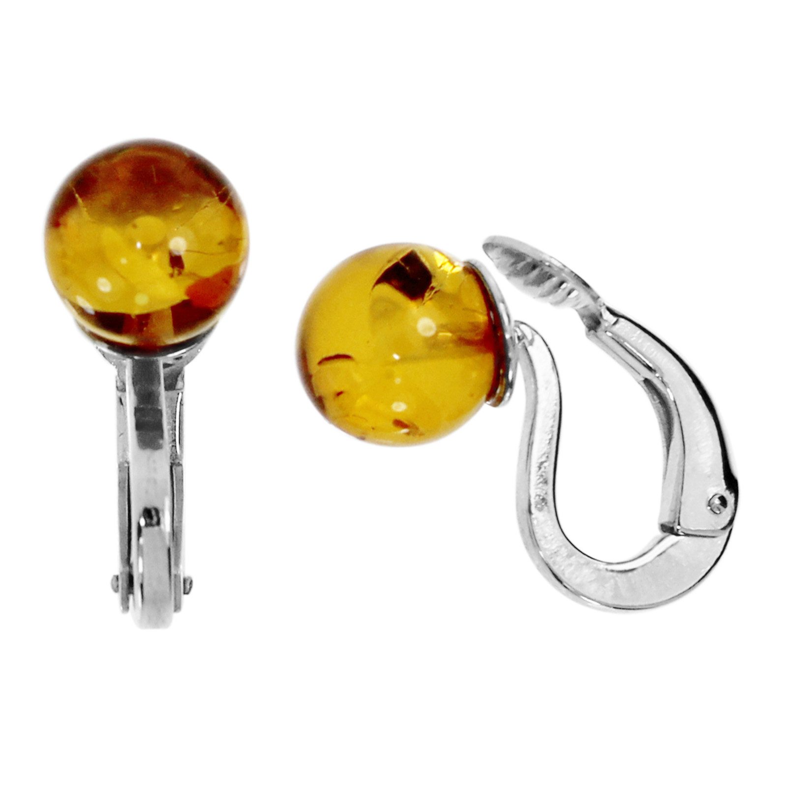 OSTSEE-SCHMUCK Paar Клипсы Ostsee-Schmuck Ohrclip Kugel 8 mm Ohrclip Kugel 8 mm (2-tlg)