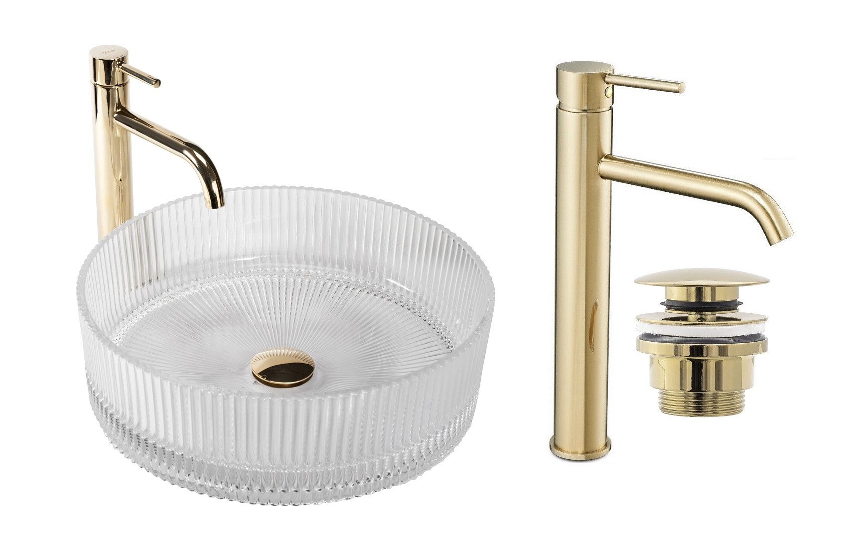 GTM Design Aufsatzwaschbecken Glas - Modern günstig online kaufen