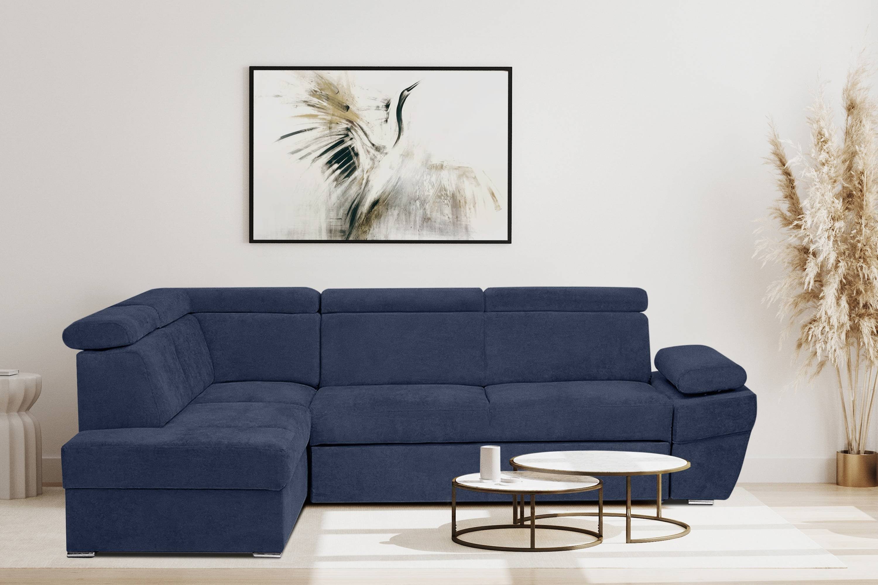 KONSIMO® Ecksofa RATLO Ecksofa, mit Bettfunktion und Bettkasten,verstellbar günstig online kaufen