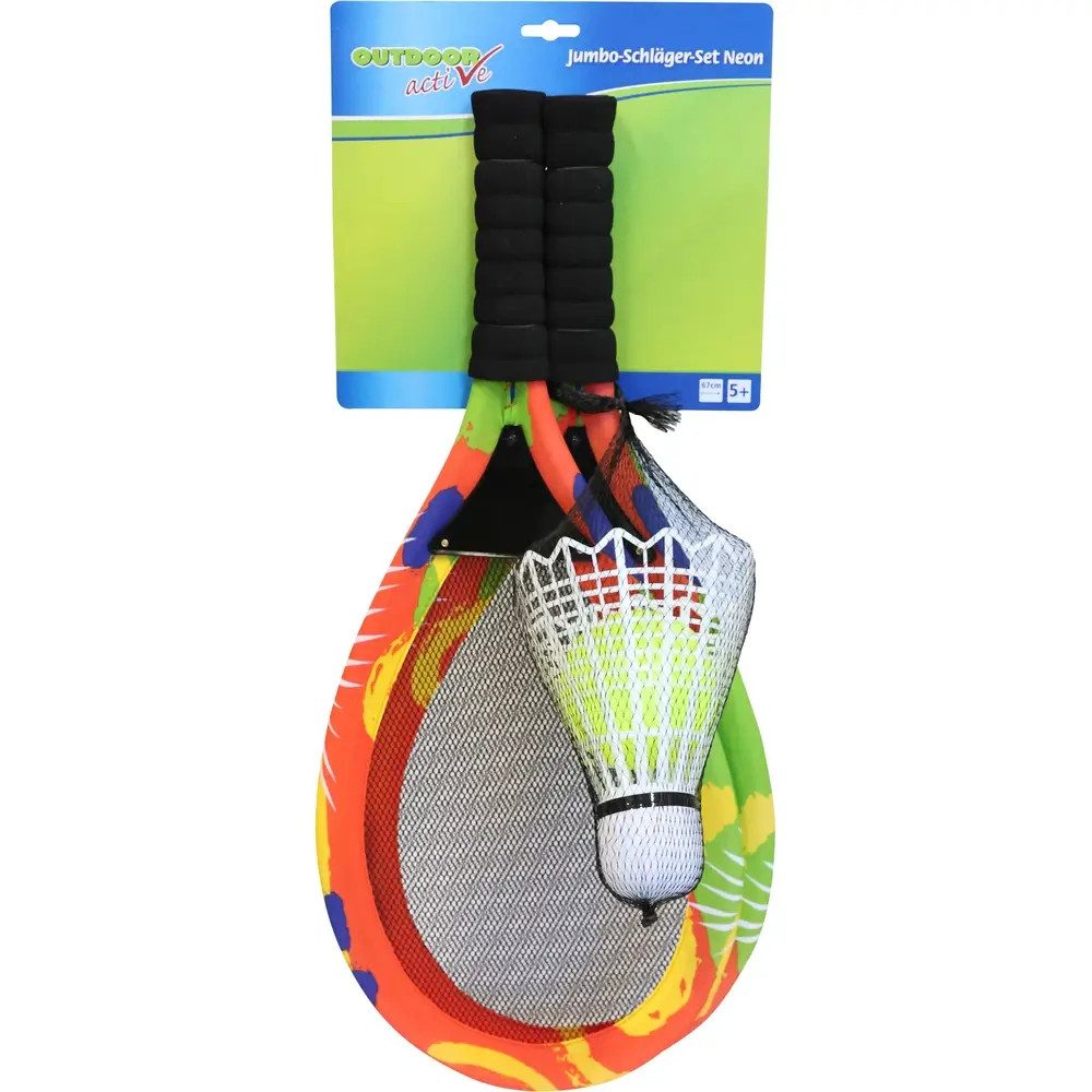 Vedes Spiel Outdoor active Jumbo-Schläger Set mit Bälle, Länge 67 cm