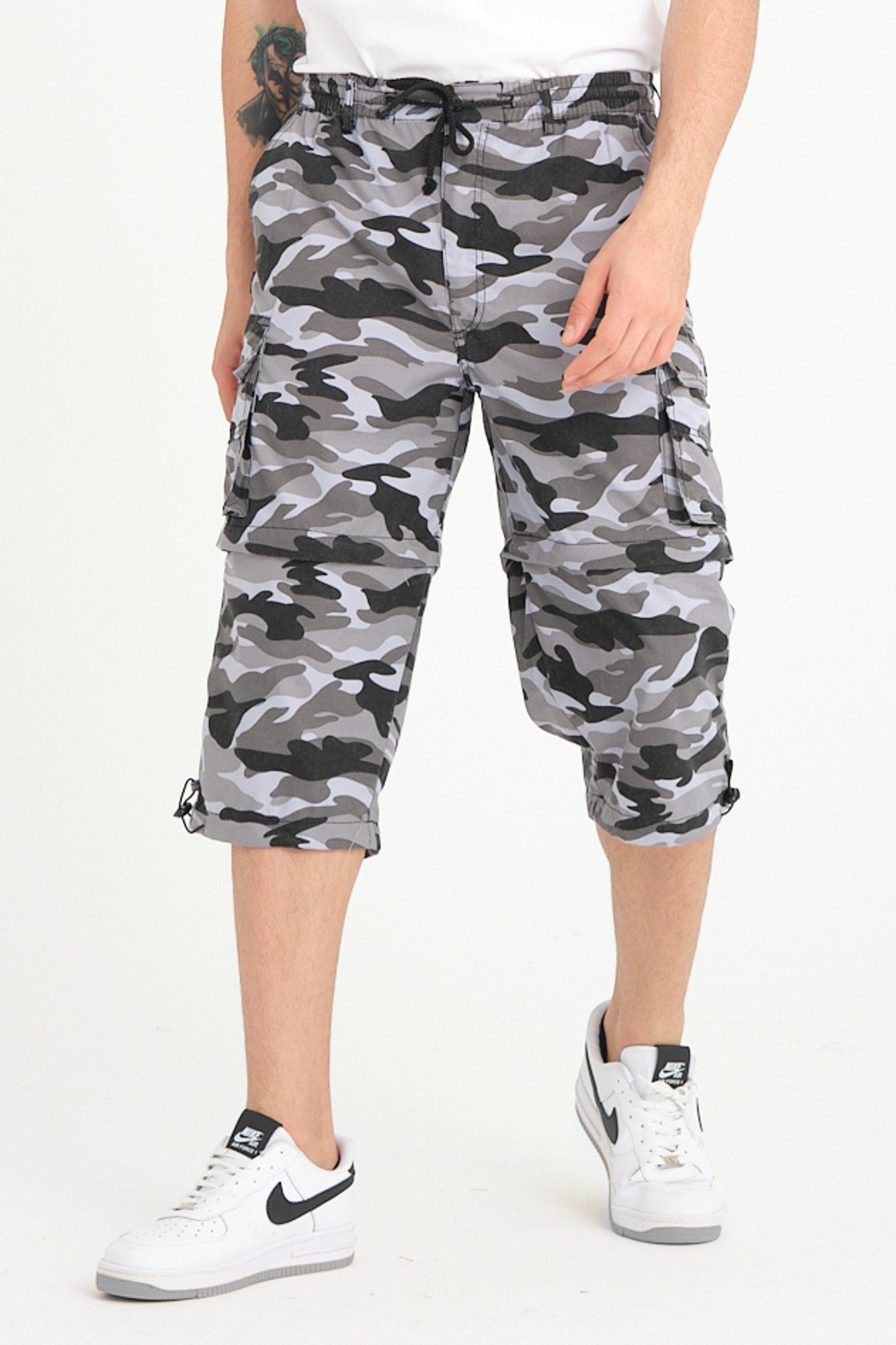 Kendindza Collection Cargoshorts Zipp Off Bermuda Shorts Herren kurze Hose günstig online kaufen