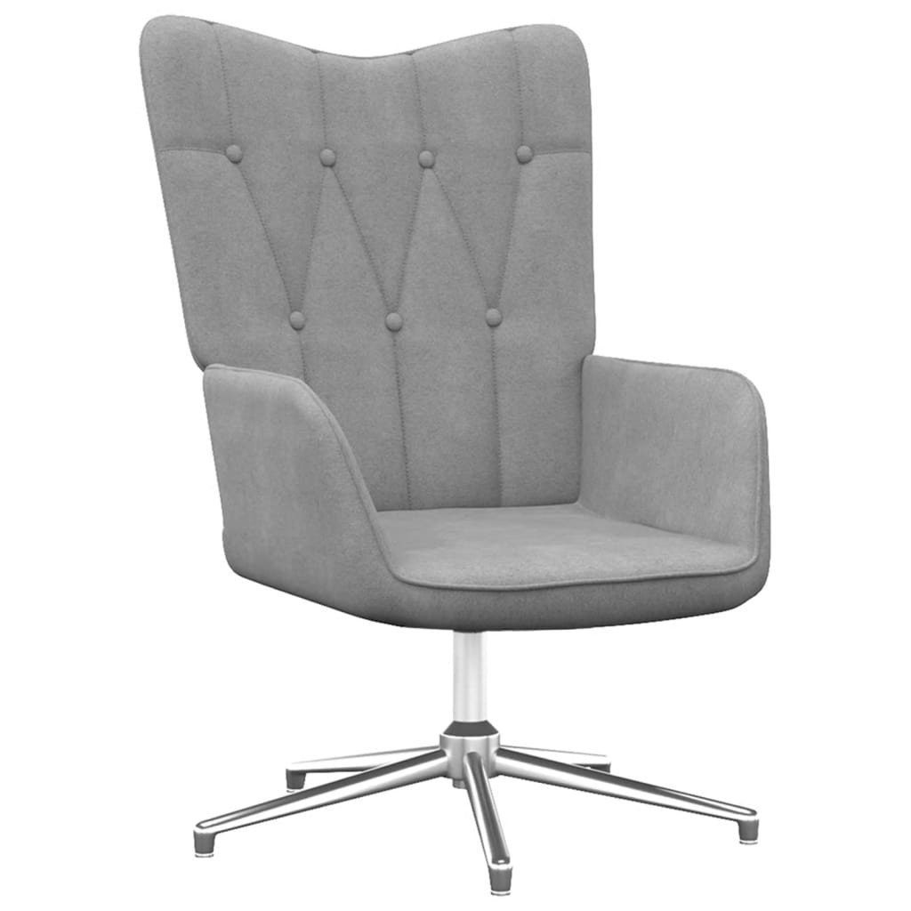 ByLIVING Sessel Harmony 360° Drehbar - Grob-Cord Dunkelgrau B72 H78 T77 Cm