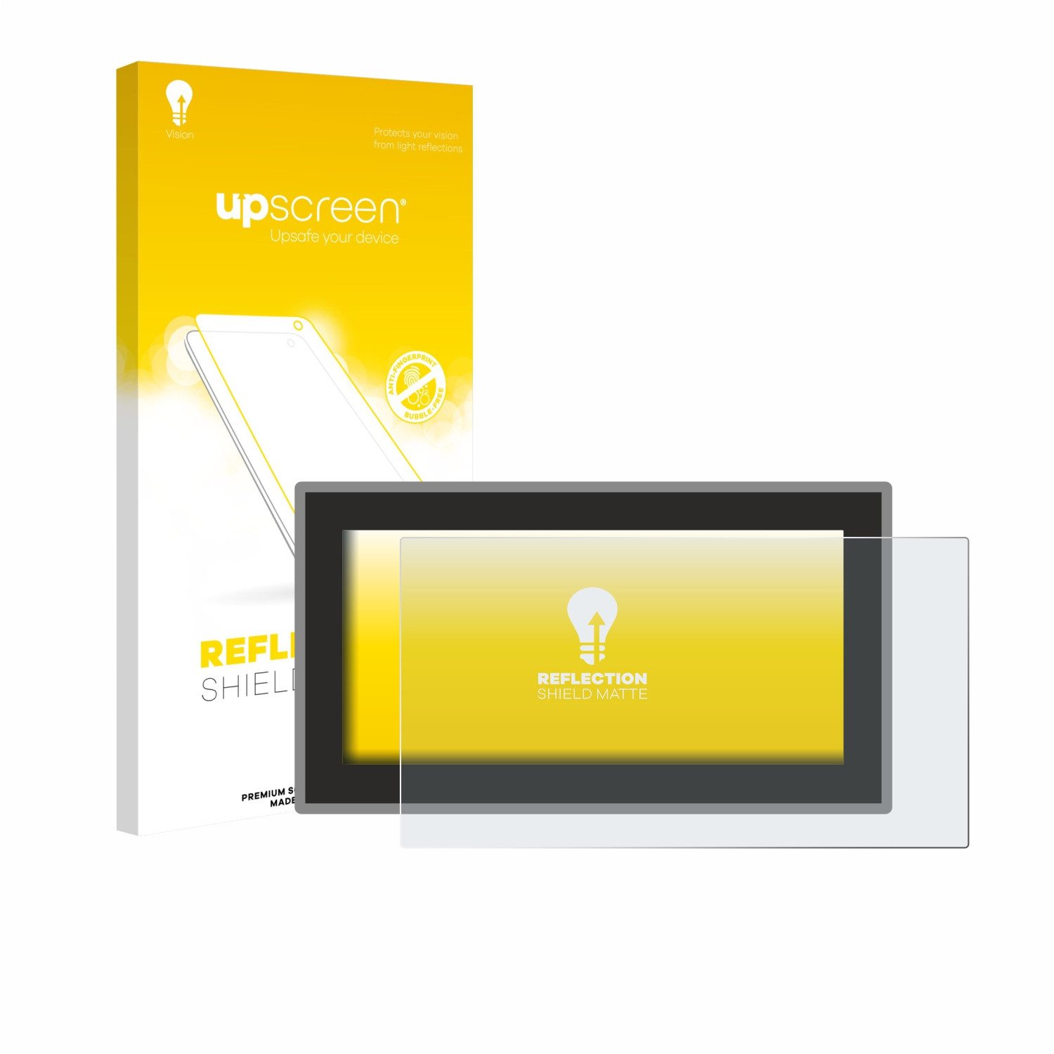 upscreen Displayschutzfolie Schutzfolie für Renault Captur 2015-2016, Displayschutz Schutz Folie Matt Entspiegelungsfolie