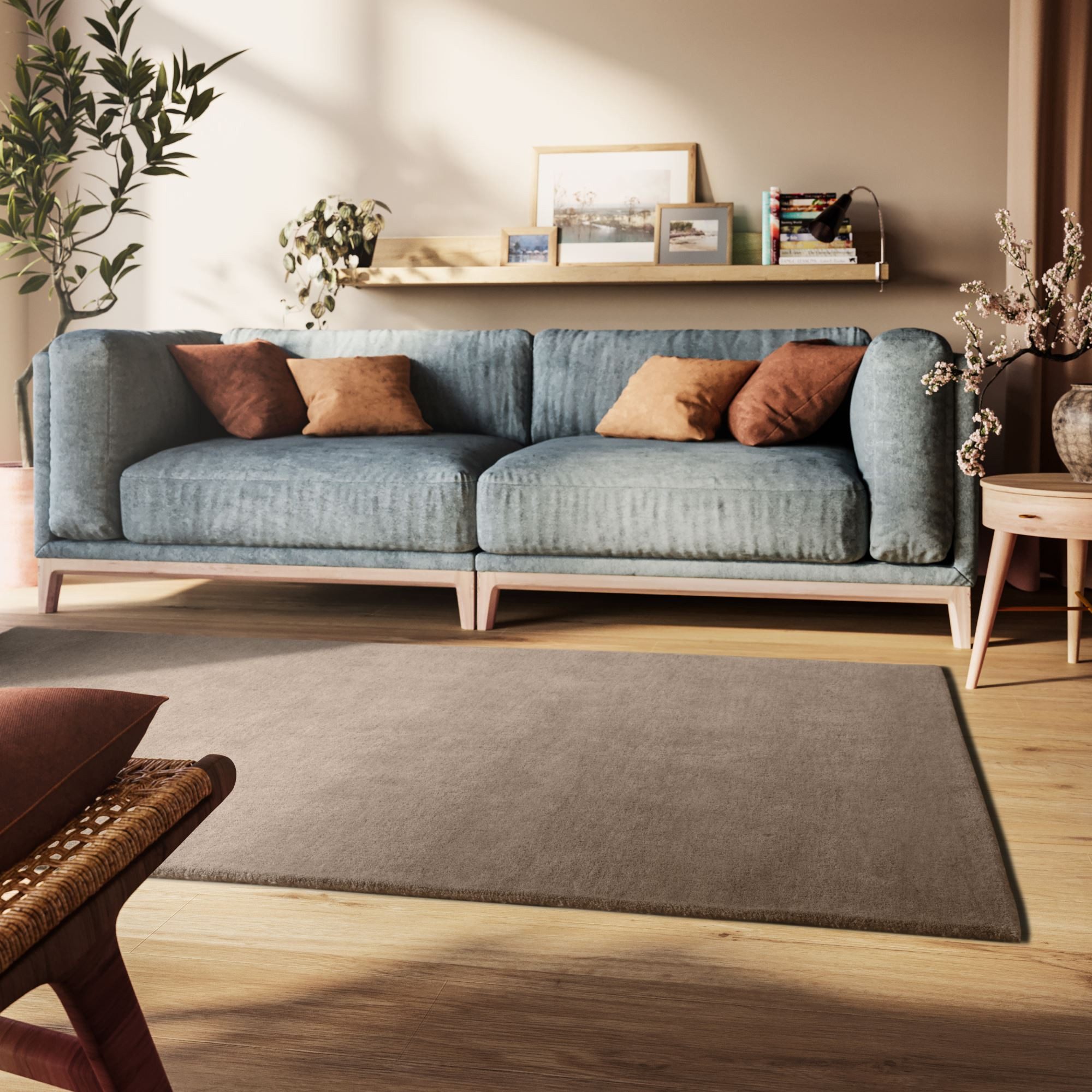 Steffensmeier Wollteppich Sowana, Rechteckig, Gabbeh, 100 % Schurwolle