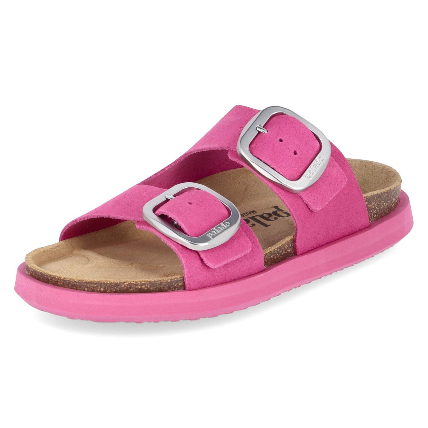 Palado Palado PALA-261-780483-02 Damen Rauleder pink Pantolette