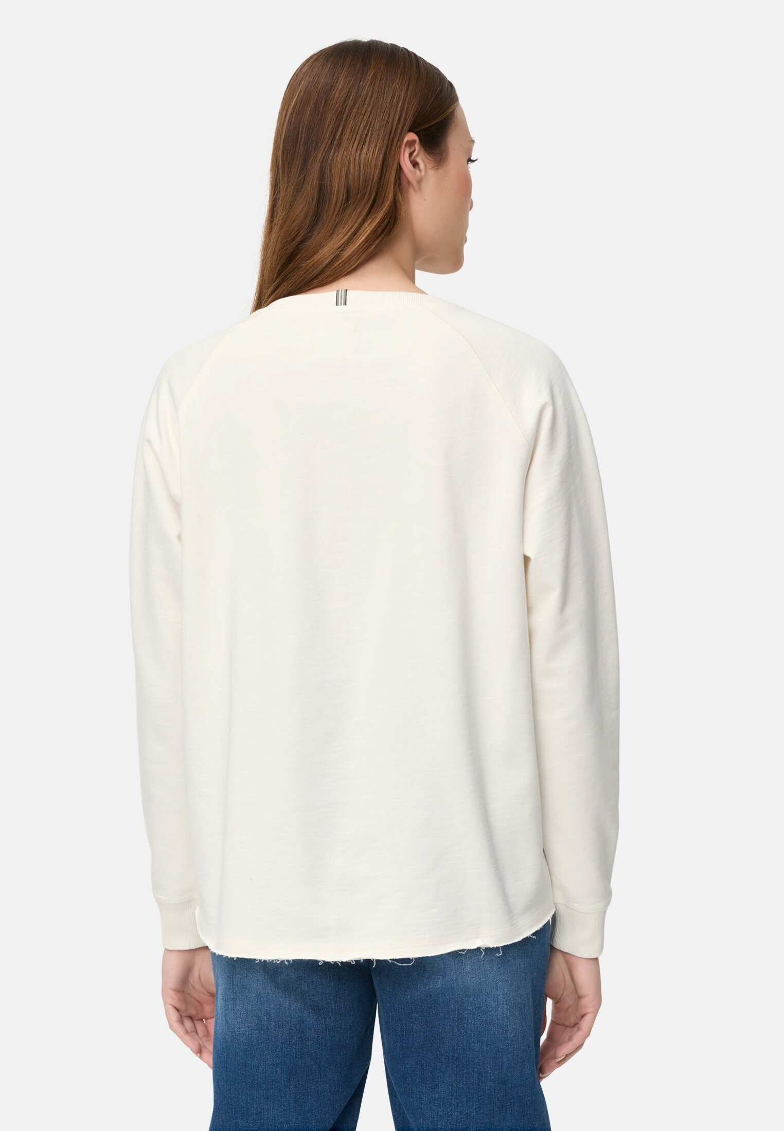 camel active Sweatshirt aus reiner Baumwolle Langarm
