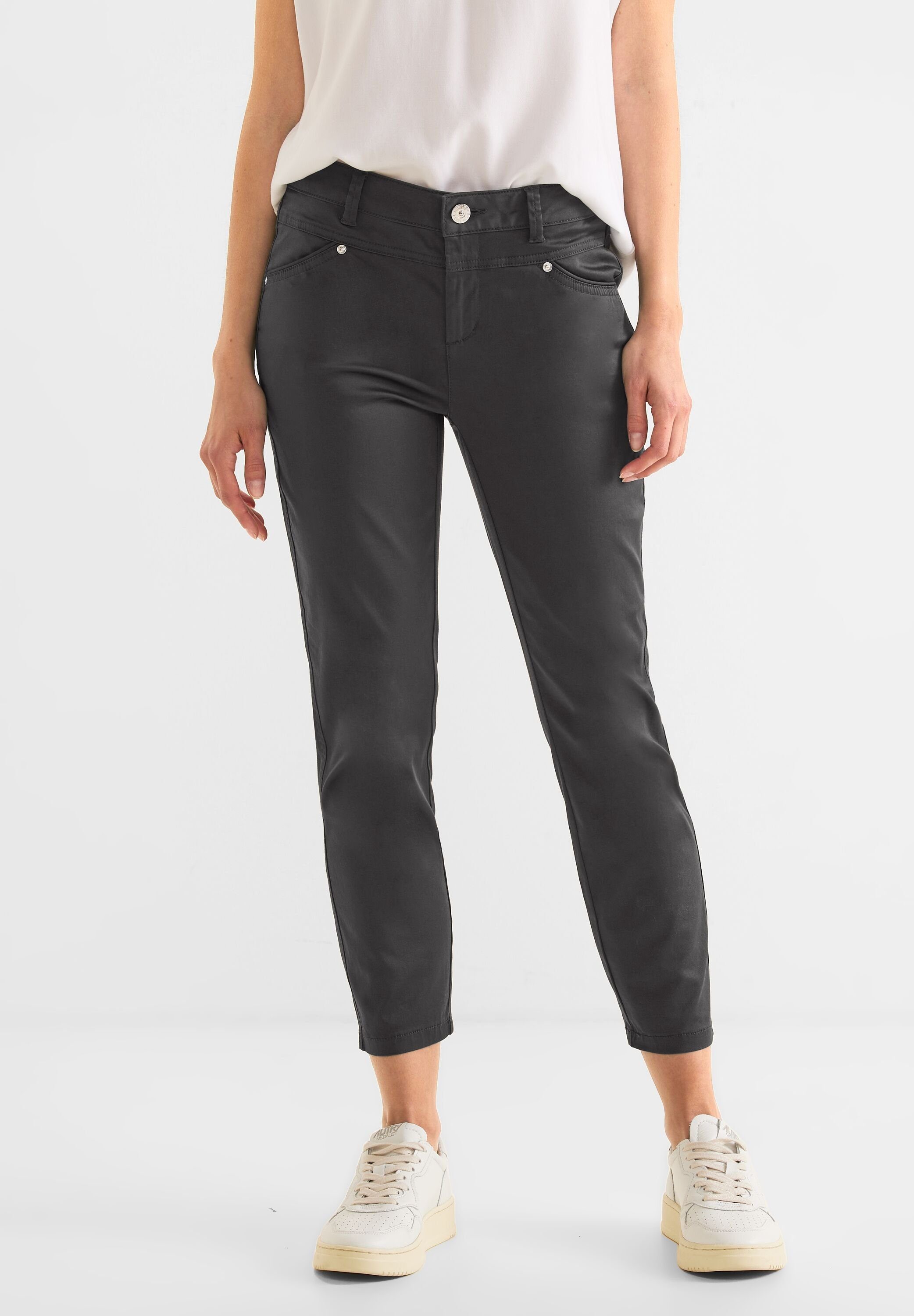 STREET ONE 5-Pocket-Hose, CasuaL Fit Damenhose