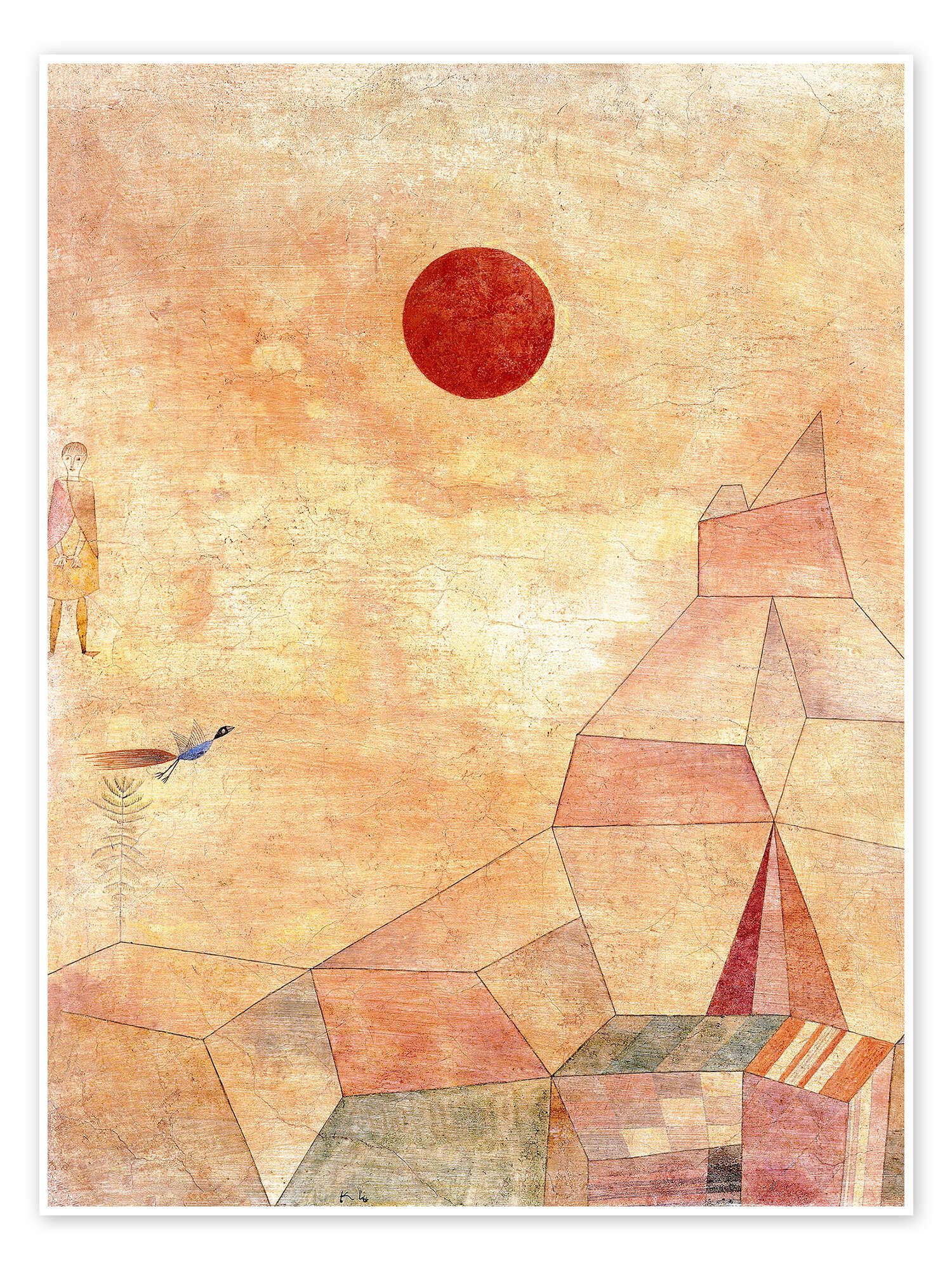 Posterlounge Wandbild Märchen, Paul Klee, erhältlich als Poster, Leinwandbild, Wandsticker oder Acrylglasbild