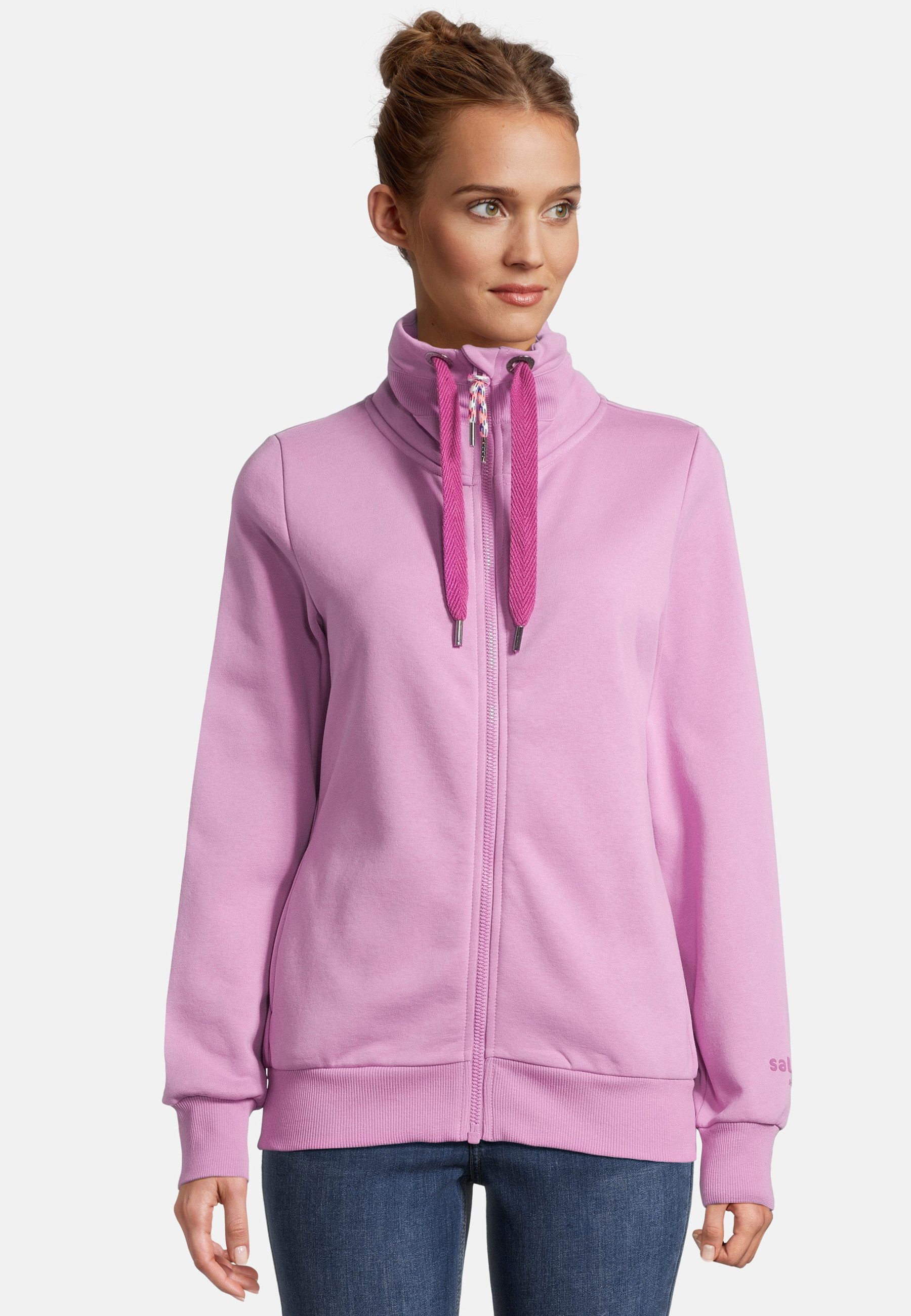 Sweatjacke RACKELN Damen Leicht tailliert