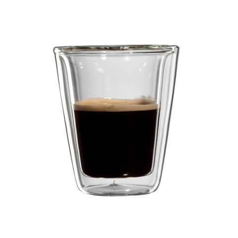 Bloomix Espressoglas Milano, Glas, Doppelwandig, 4-teilig