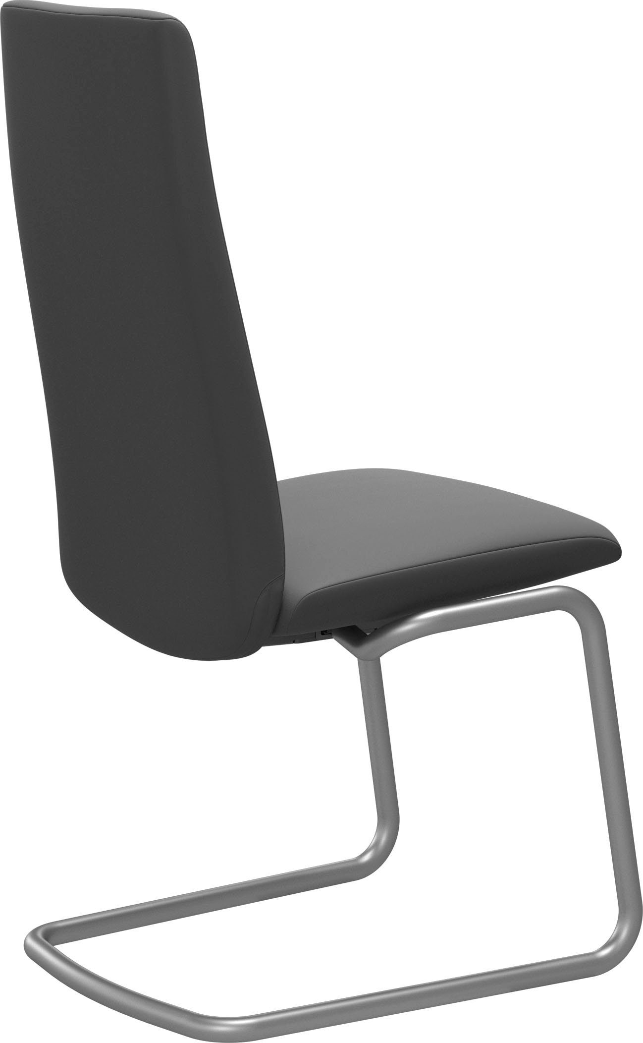 Stressless® Polsterstuhl aus Back, mit matt Chrom Stahl Größe M, in Laurel, High Beinen