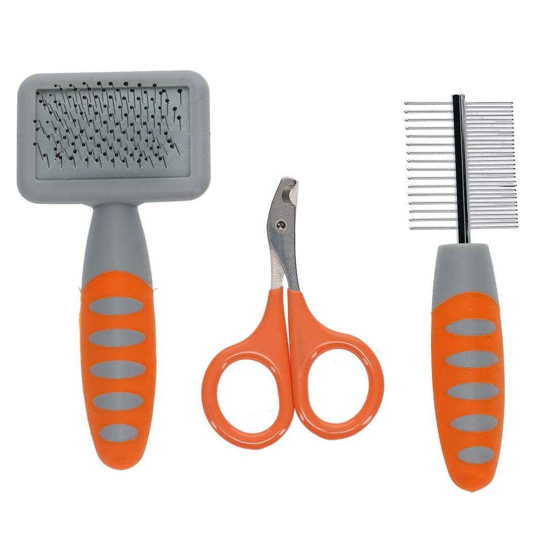DUVO+ Fellbürste Duvoplus Pflegeset für Kleintiere von DUVO+