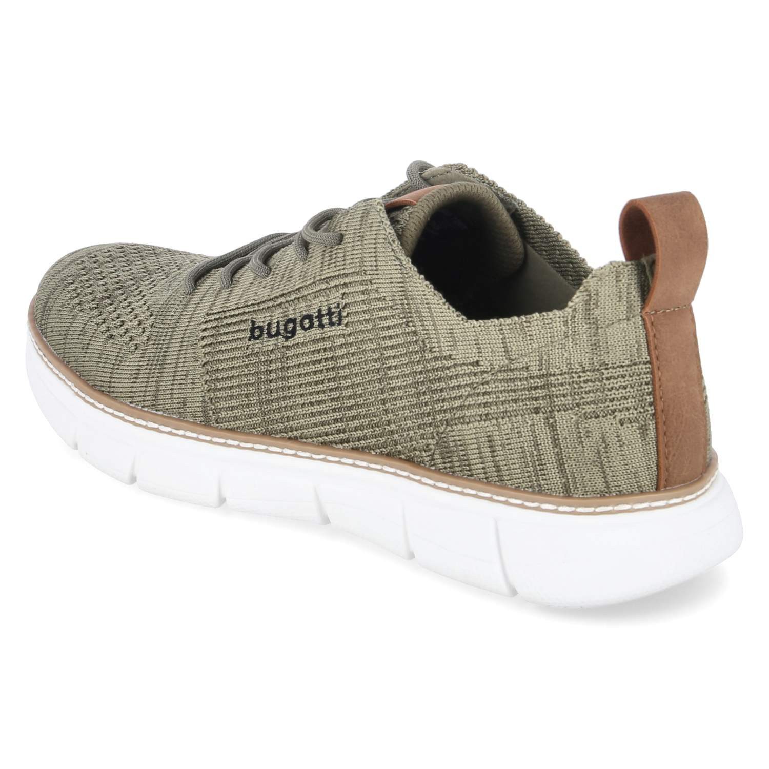bugatti Bugatti Schnürschuhe 321ASR016900-7200 Herren Textil green Schnürschuh – Bild 3 von 5