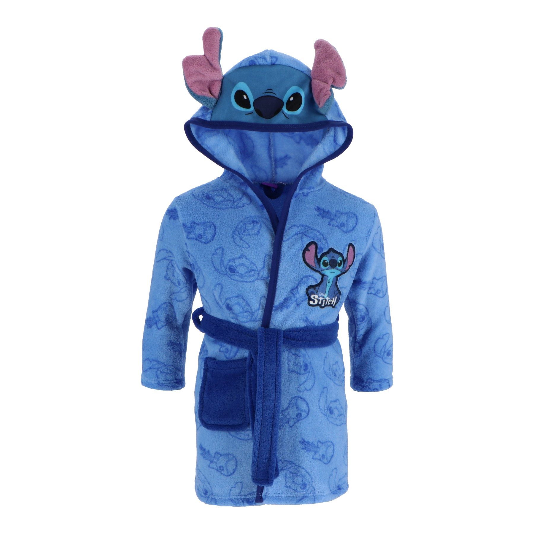 Lilo & Stitch Kinderbademantel Lilo & Stitch Kinderbademantel Coral Fleece Bademantel für Kinder