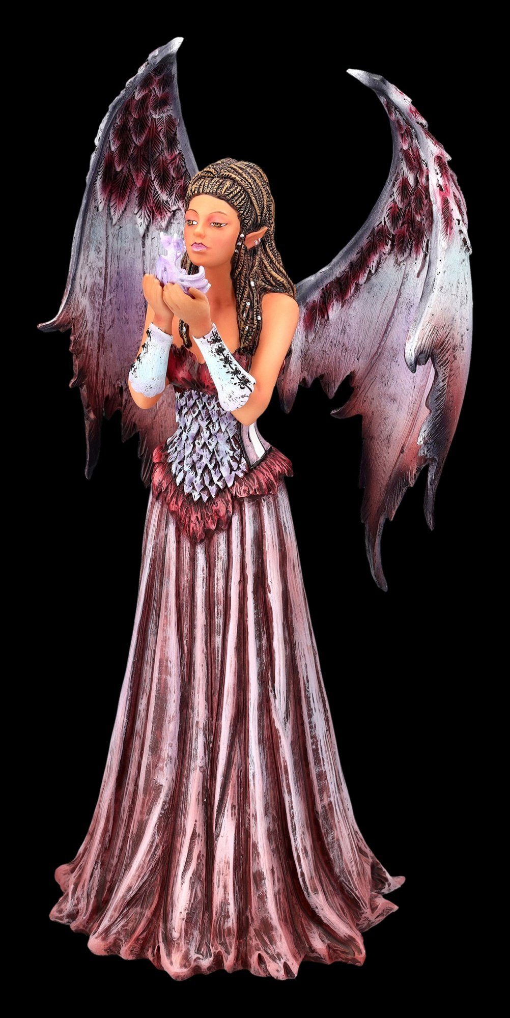 Figuren Shop GmbH Fantasy-Figur Engel Figur - Adoration Fairy by Amy Brown - Fantasy Drache Elfe Fee