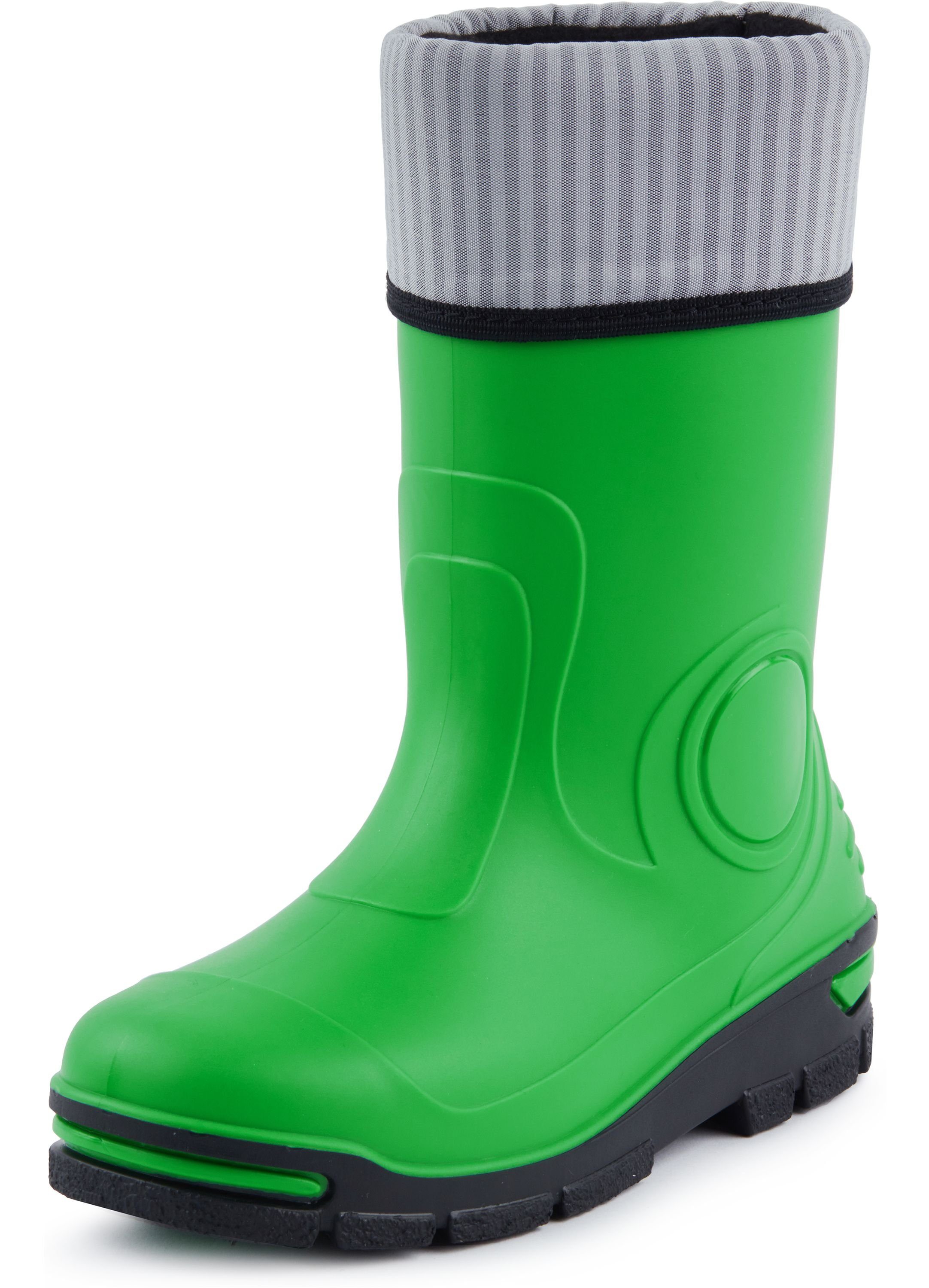 Ladeheid Kinder Mädchen Jungen Gummistiefel Regenschuhe mit Warme Socke LARB013 Gummistiefel
