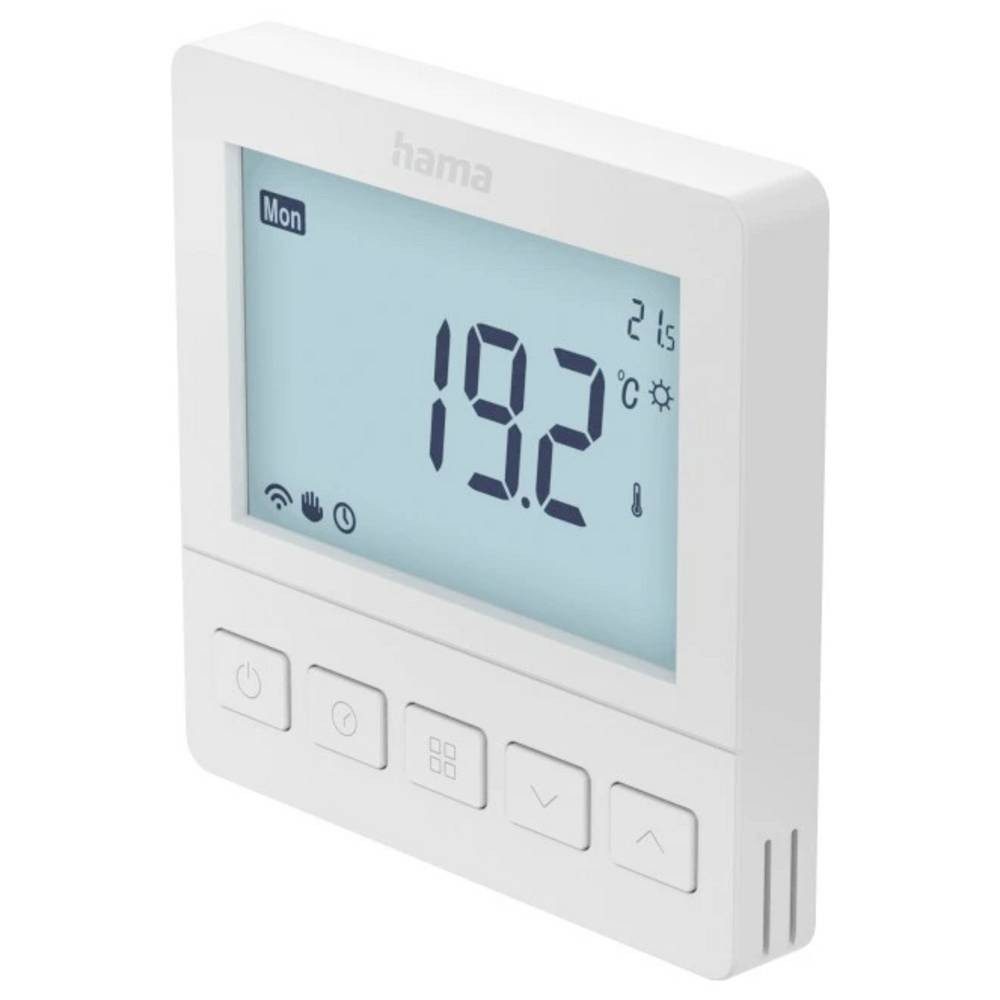 Hama Fußbodenheizung Smartes Fußbodenheizungs-Thermostat, Unterputz, per App/Sprache, App steuerbar