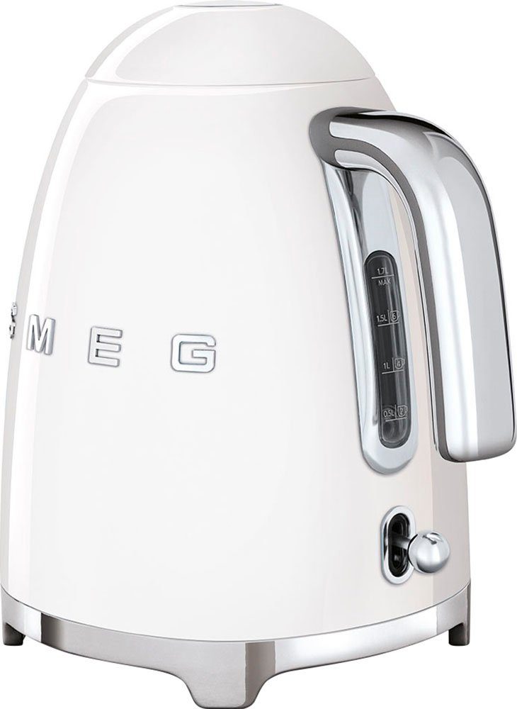 Smeg Wasserkocher KLF03WHEU, 1,7 l, 2400 W