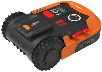 Worx Rasenmähroboter Landroid M700 Plus, bis 700 m² Rasenfläche, (Set), 700m², 20V/4Ah, 18cm/30-60mm, WiFi/Bluetooth, Cut to edge, PowerShare