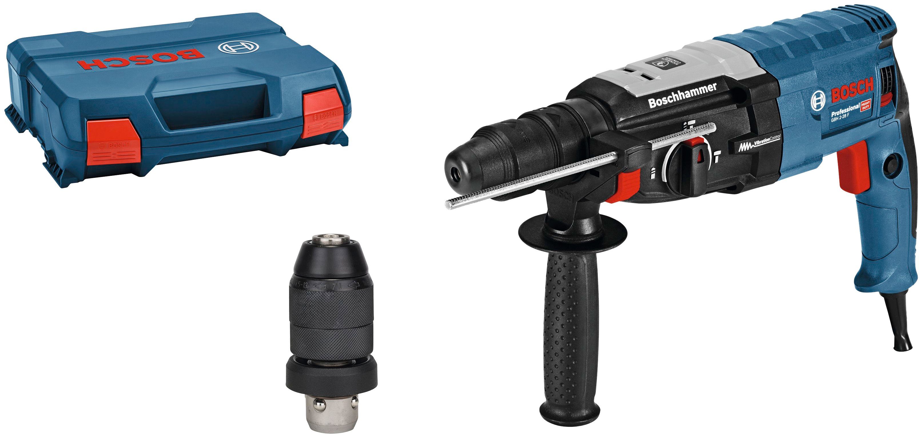 Bosch Professional Bohrhammer GBH 2-28 F Professional, 230 V, max. 900 U/min, (1-tlg), Vario-Lock, mit SDS plus