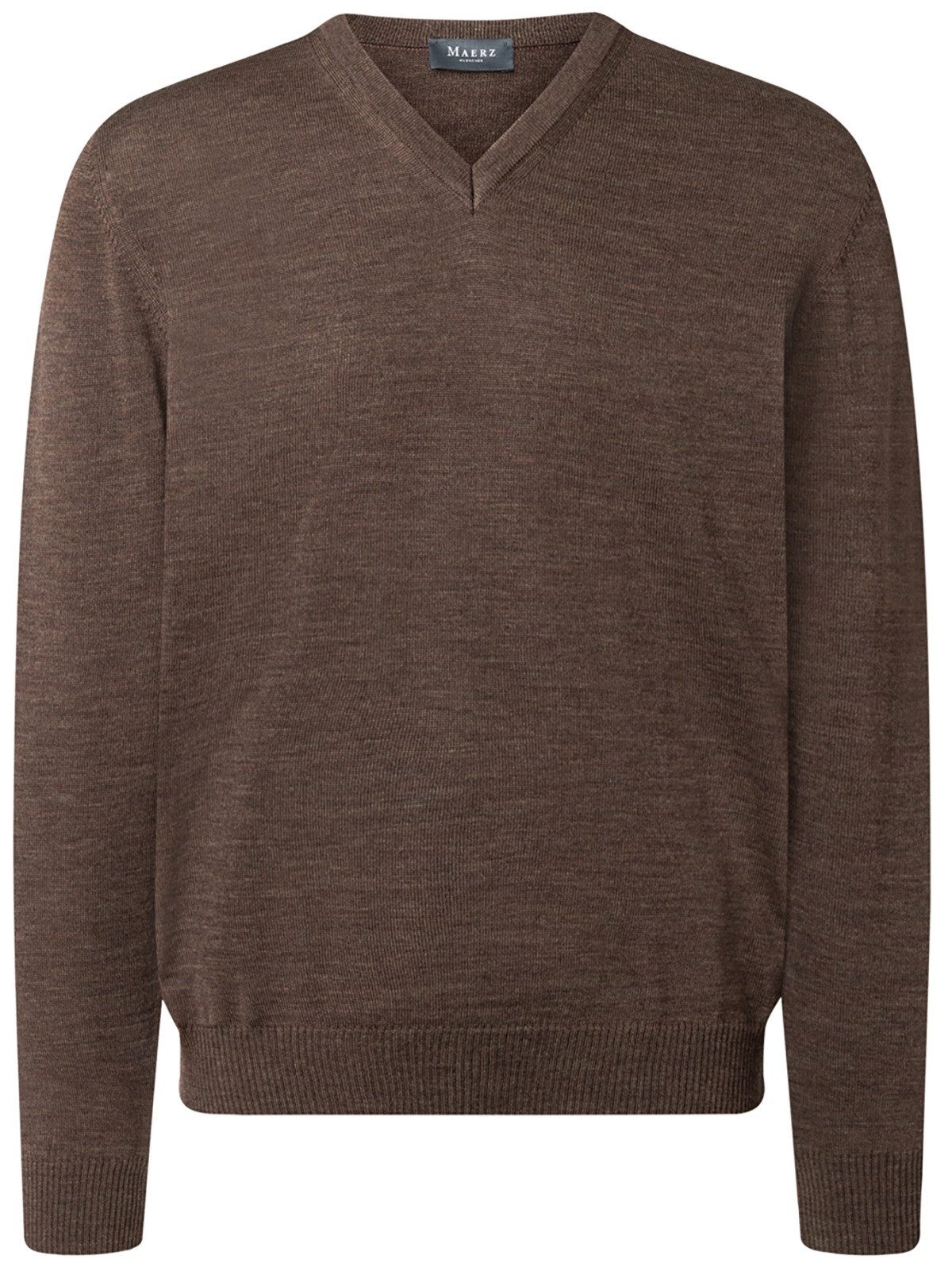 V-Ausschnitt-Pullover